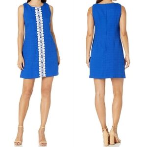 Ronni Nicole Sleeveless Sheath Dress with Lace Inset size 4p